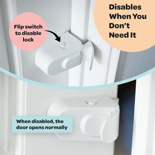 HukLock™ Snap-On Door Lock